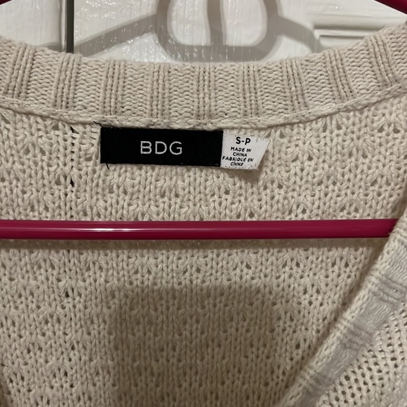 BDG Off White Knit Sweater - Picture 5 of 5